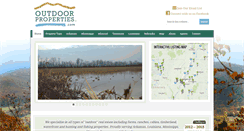Desktop Screenshot of outdoorproperties.com